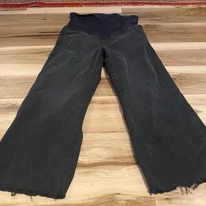 Pinkblush Charcoal Wide-Leg Jeans